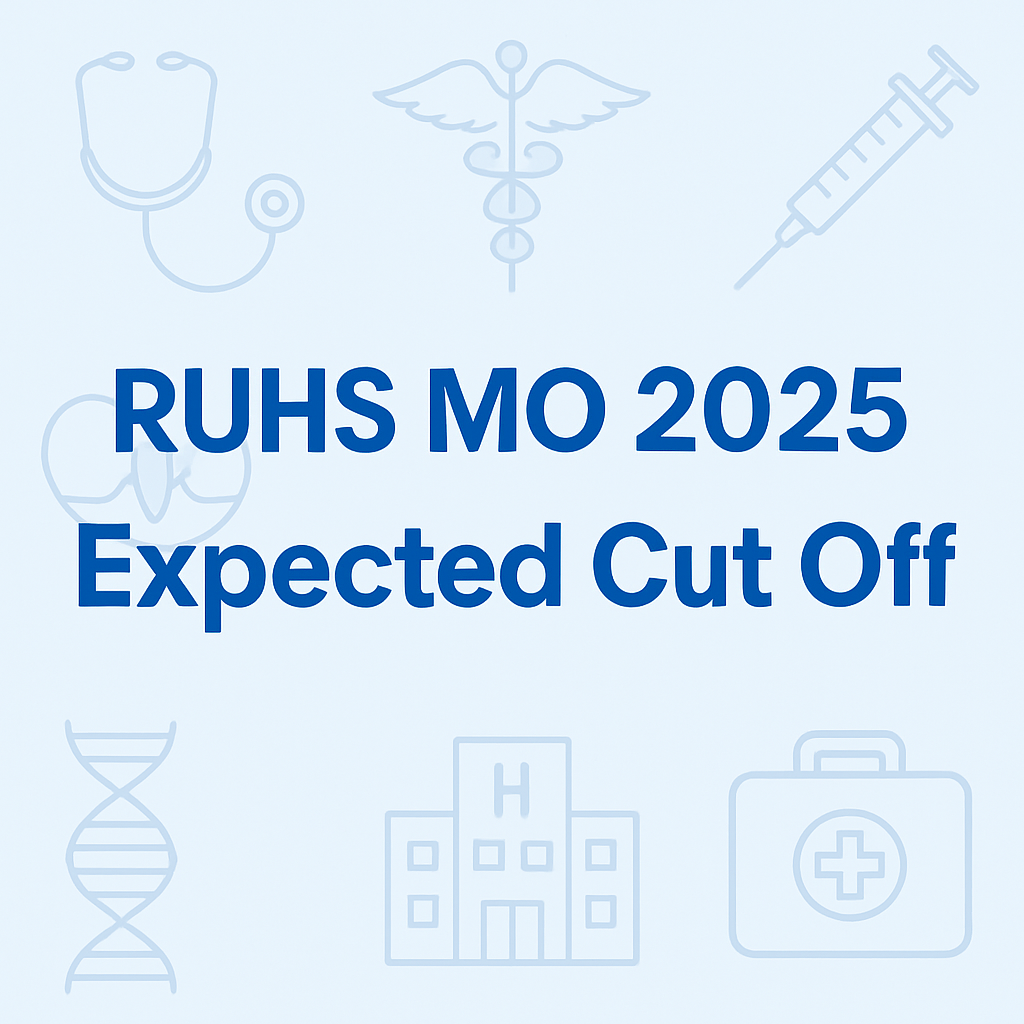 RUHS MO 2024-25: Paper Analysis & Expected Cut off Marks